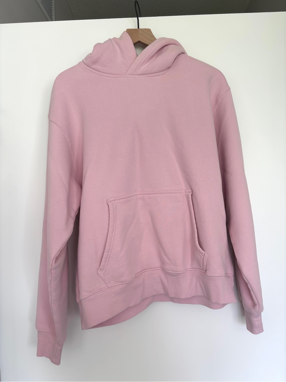 Aritzia Cozy Sweatfleece Perfect Hoodie in Cupid Pink